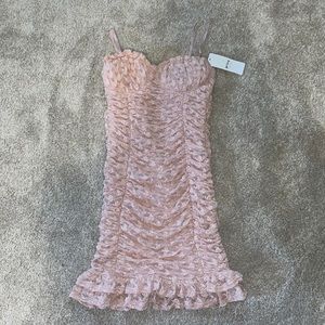 Privy pink mini dress
